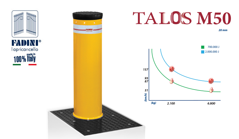 Talos M50 - Dissuasore oleodinamico