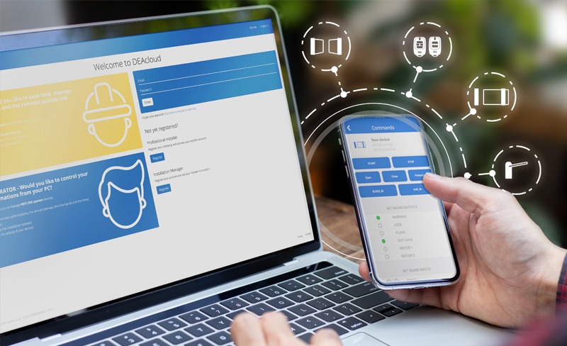 NET-COM Controllo remoto e diagnostica automazioni