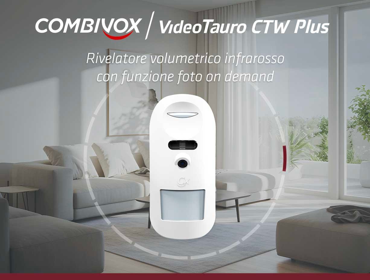 VideoTauro CTW Plus con Funzione Foto on demand